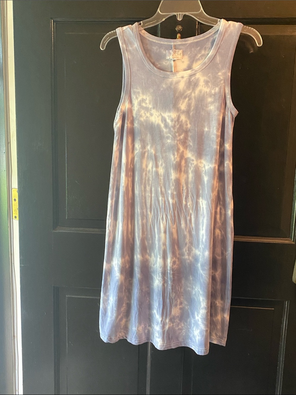 Thread & Supply Lavender Tie-Dye Sleeveless Dress